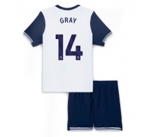 Tottenham Hotspur Archie Gray #14 Koszulka Podstawowa dzieci 2024-25 Krótki Rękaw (+ krótkie spodenki)
